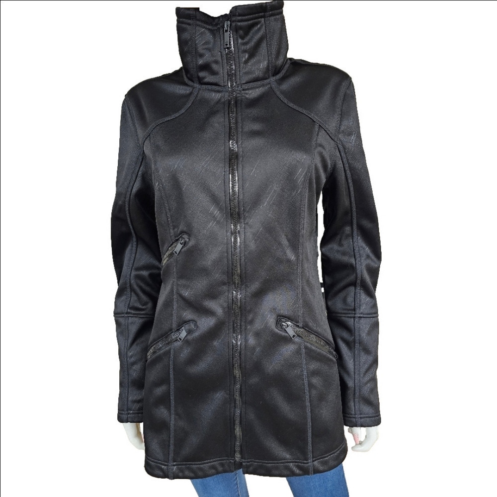 Zella Long Sleeve Zippered Front Lightweight Jacket Size M